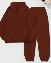 Women's Plus Size Happy Patrick's Day Hoodie and Pants Set